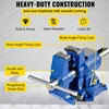 BestEquip 6" Heavy Duty Bench Vise, Double Swivel Rotating Vise Head/Body Rotates 360°,Pipe Vise Bench Vices 30Kn Clamping Force 4