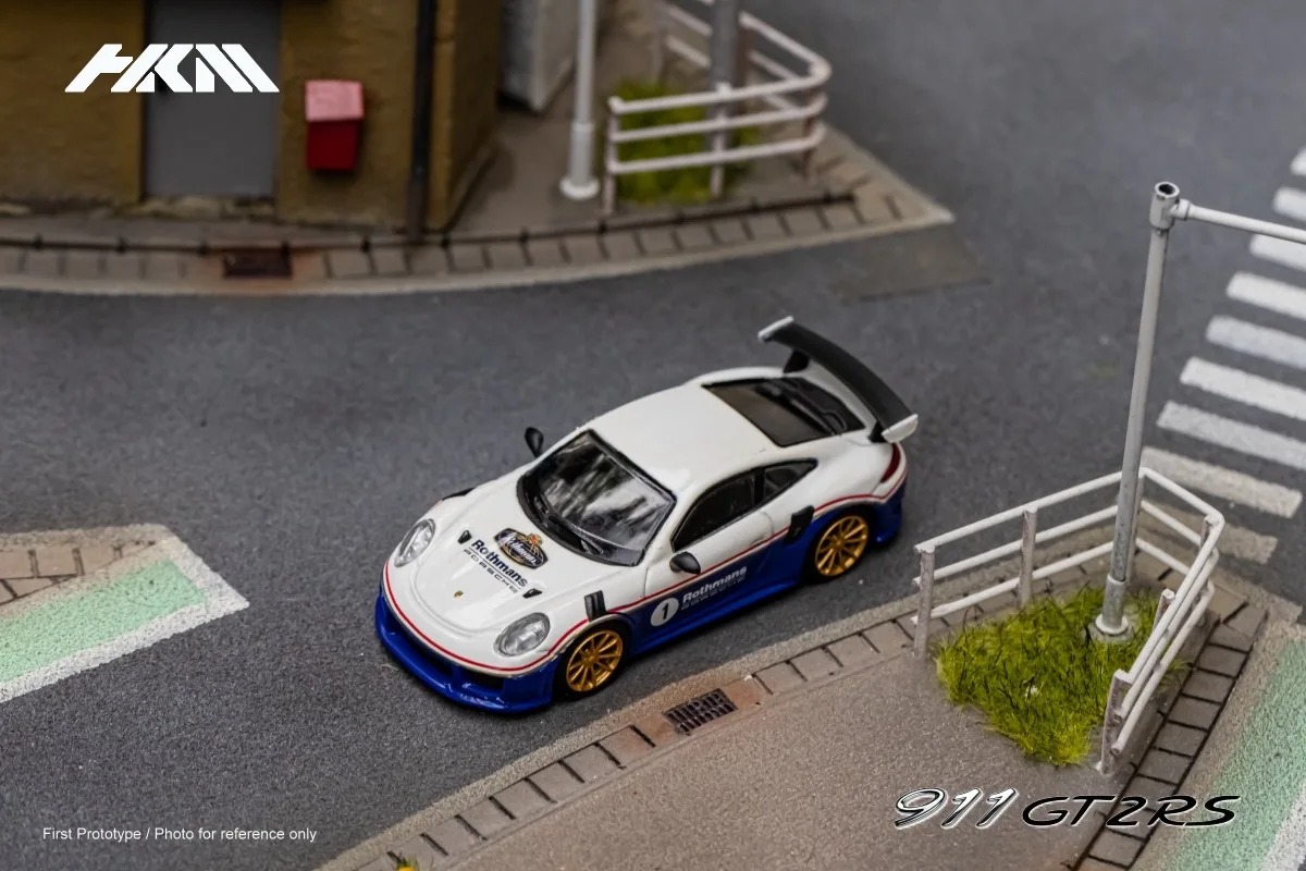 

Presale On November HKM 1:64 911 (991) GT2 RS Rothmans Diecast Model Car