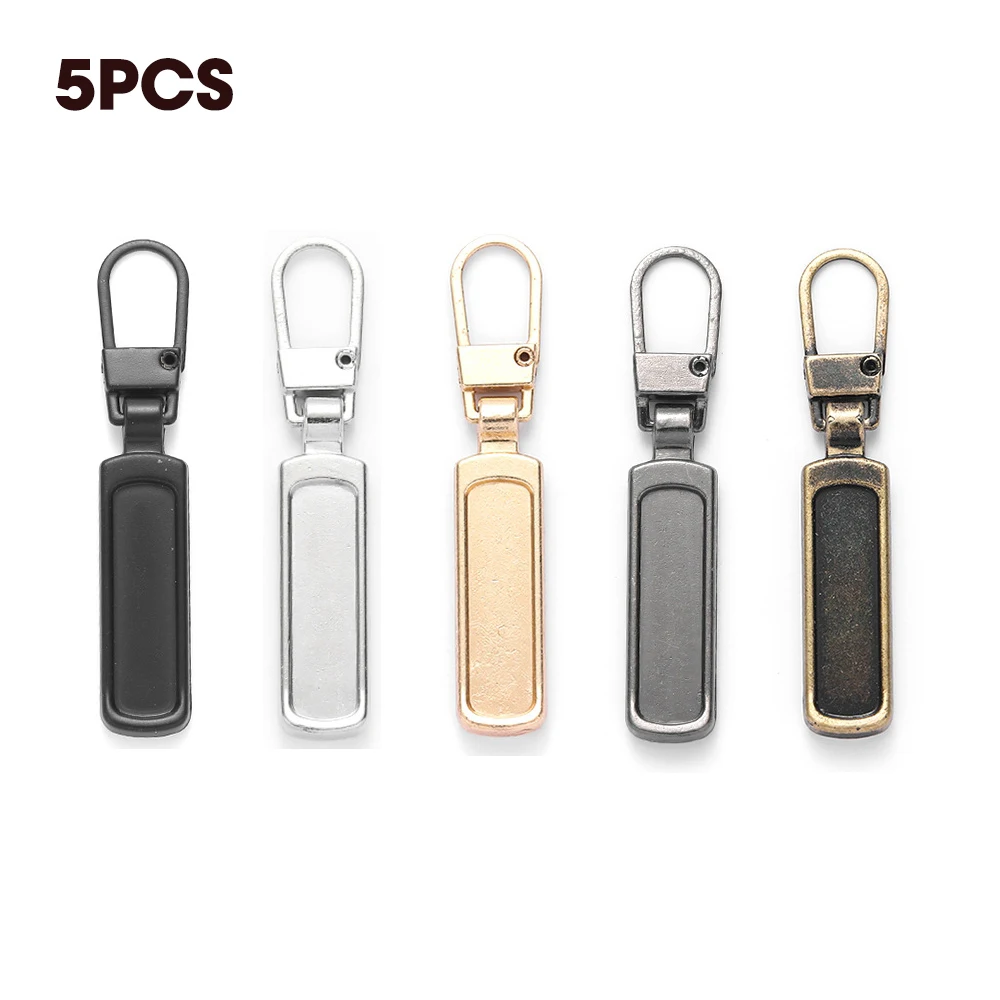 5pcs Detachable Zipper Pulls for Bags and Backpacks - Practical and Sturdy