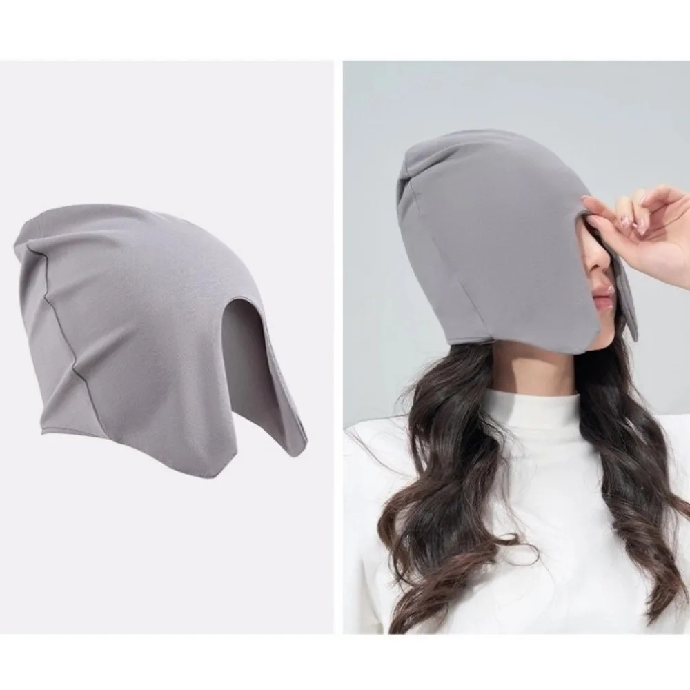 Travel Cotton Sleep Cap Windproof Warm Sleep Pullover Comfortable Pullover Design Nighttime Hat Women Men