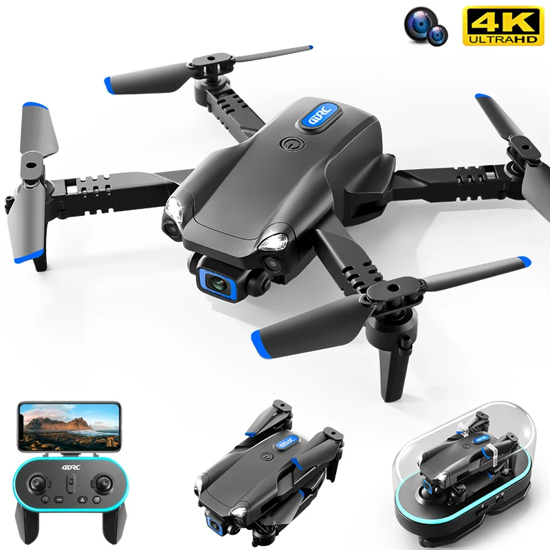 V20 rcミニドローン4 18k 1080 1080pデュアルカメラwifi fpv空中写真ヘリコプター折りたたみquadcopter  dron男児玩具