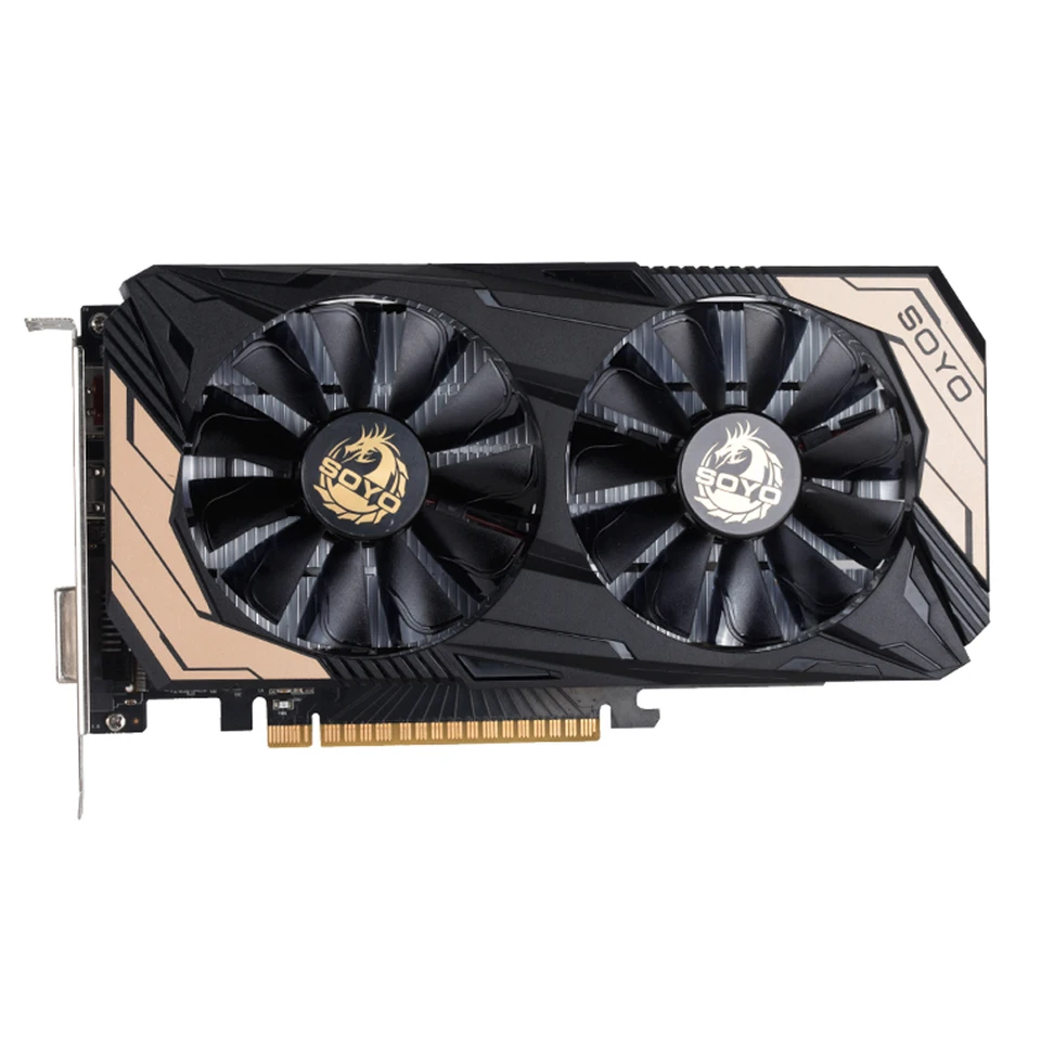 SOYO GeForce GTX1050Ti Monarch Dragon 4G Graphics Card GDDR5