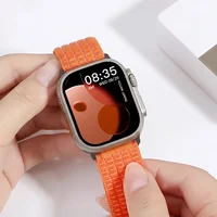 Bracelet sport pour Apple Watch, série 11/10/9/8/7/SE/Ultra2/3, 49mm, 46mm, 45mm, 44mm, 42/41/40mm, Correa, bracelet iWatch 3