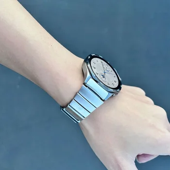 No Gaps Original Metal Strap for Huawei Watch GT4 46mm Stainless steel replaceable wristband Correa for Huawei GT5 46MM Bracelet 2