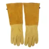 Long Tube Gardening Safety Working Gloves Leather Breathable Gauntlet Pruning Gloves Garden  Industrial Protective Work Gloves 4