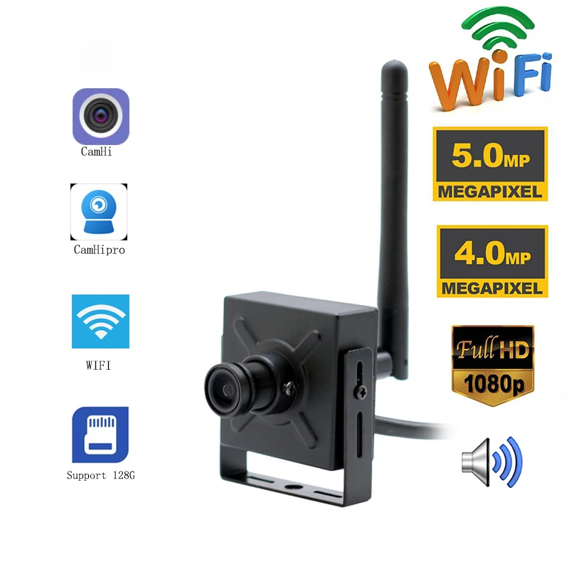 

Geniuspy IMX335 IMX307 1920P 5MP 4MP 2MP Micro WIFI IP Camera Indoor Wireless Surveillance Home Security Onvif TF Card Slot