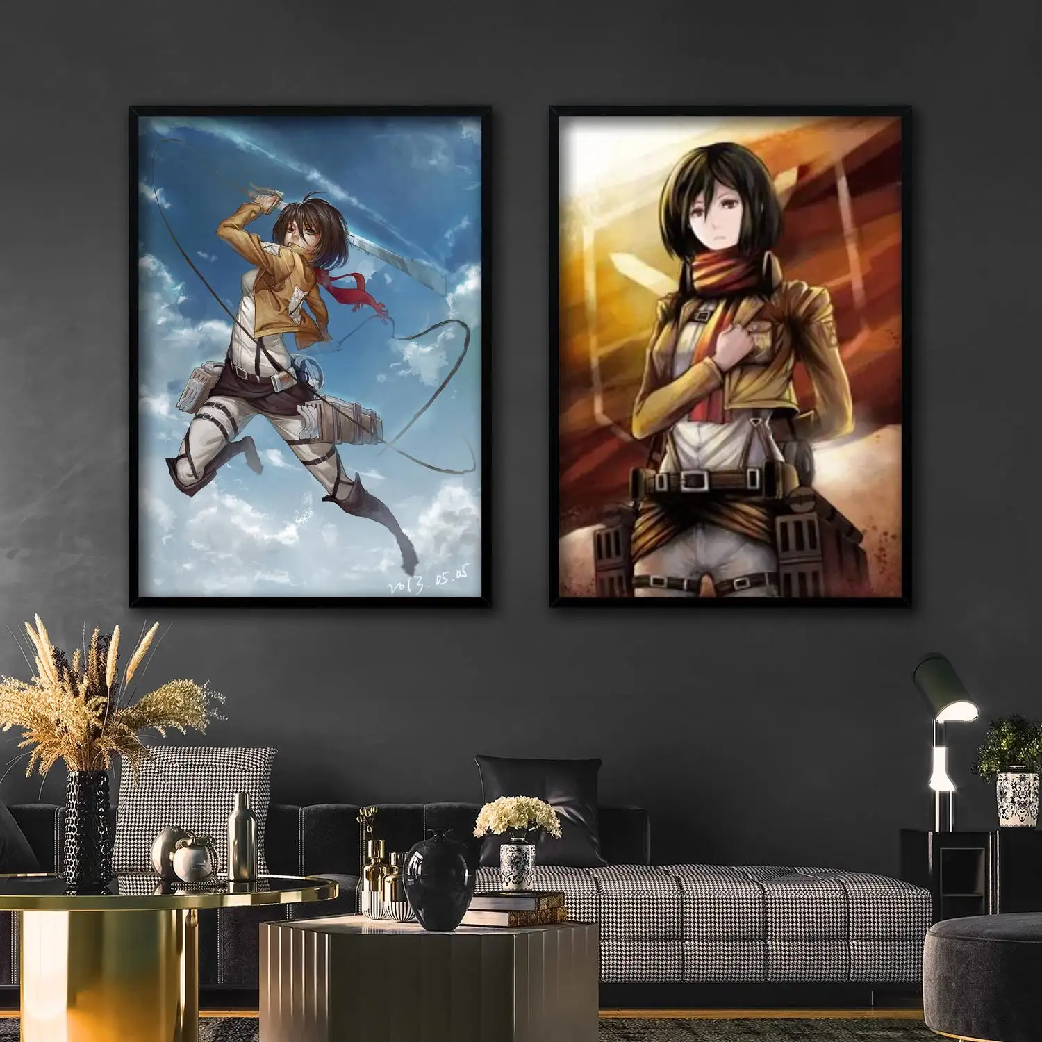 

shingeki n poster Decorative Painting Canvas 24x36 Poster Wall Art Living Room Posters Bedroom Painting
