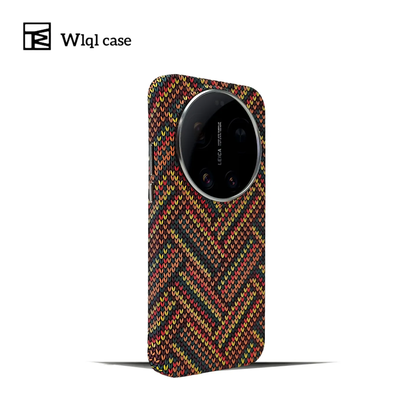 MagSafe-Compatible Carbon Fiber Flower Pattern Hard Case - Non-Slip & Lightweight
