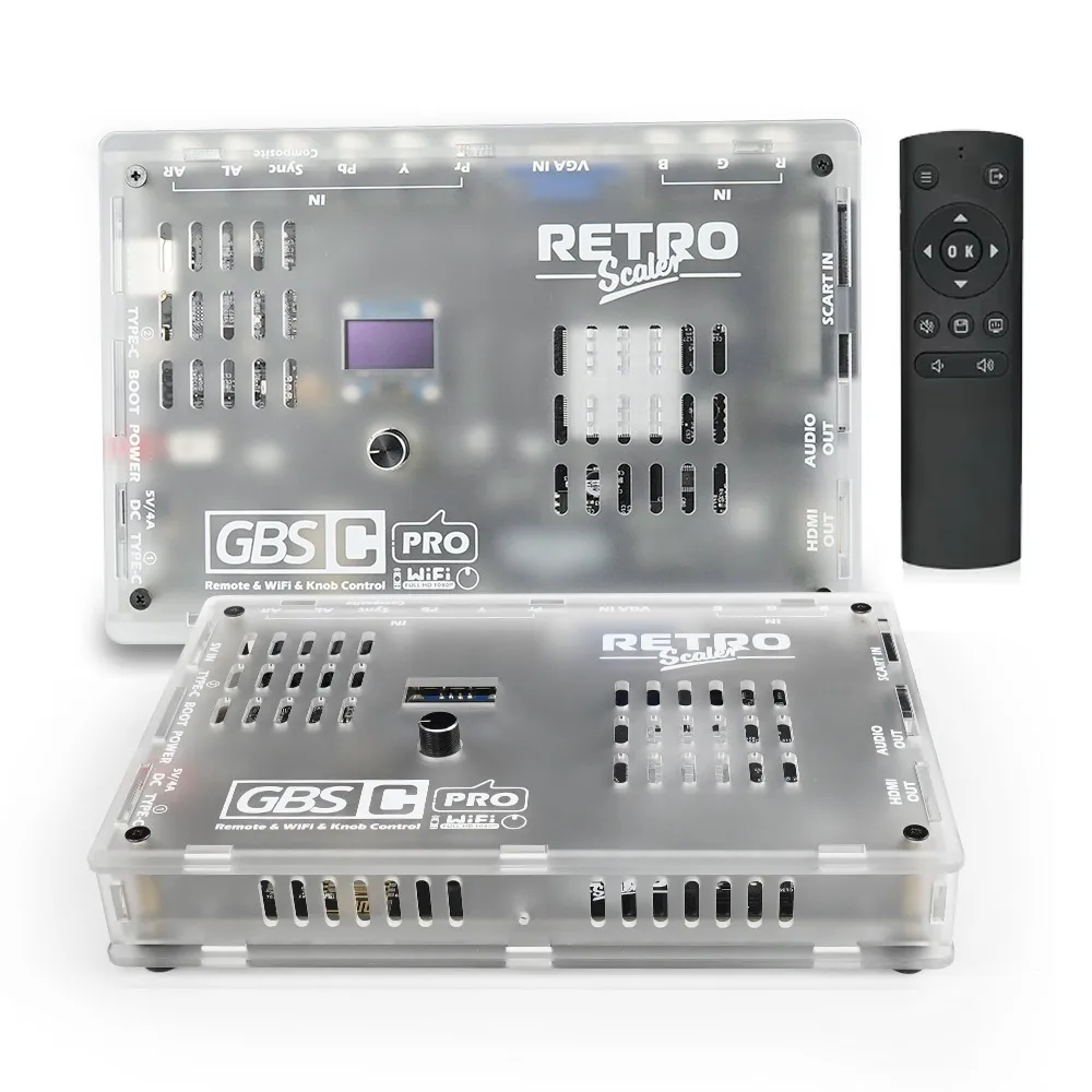 RetroScaler GBS Control Pro GBSC Video Converter RGBS VGA Scart