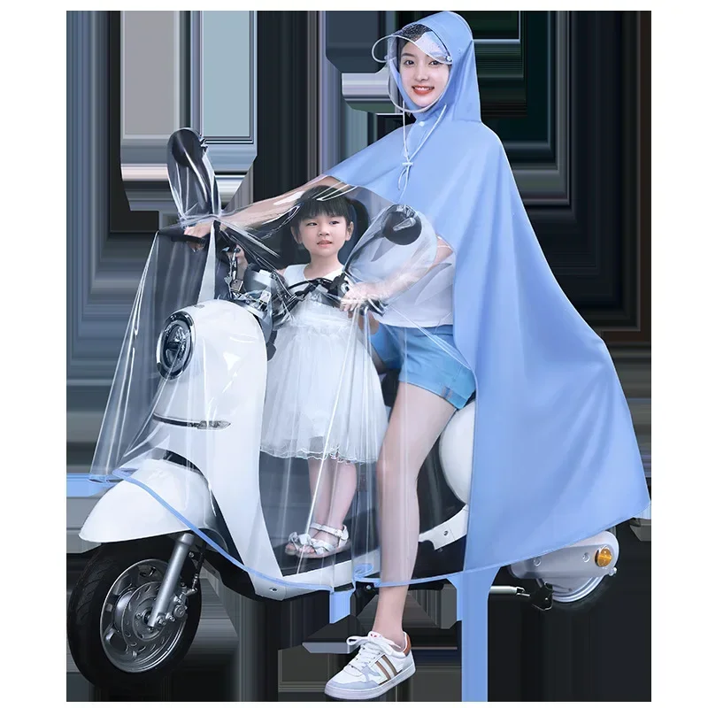 OUOQI 2PCS Poncho per Pioggia,Poncho Ipereabile usa E Getta,Poncho da