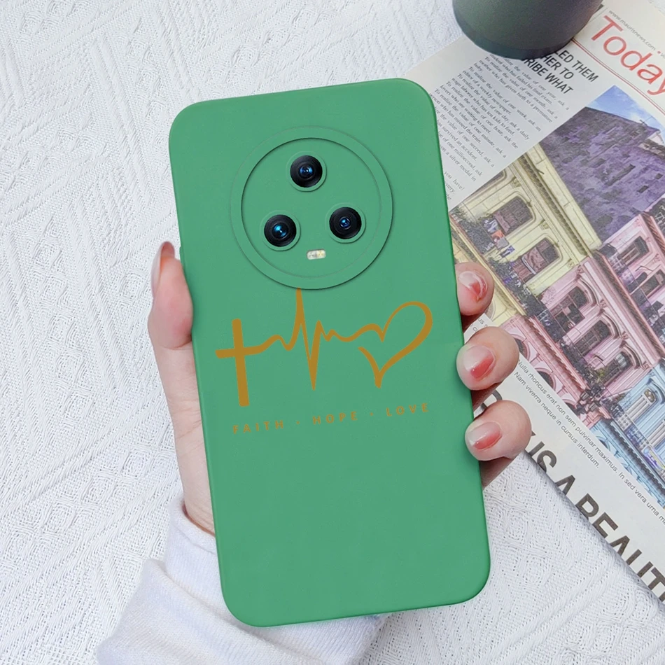Premium Phone Case with Enhanced Camera Protection - Soft Liquid Silicone Bumper Cover for Huawei Honor Magic Series