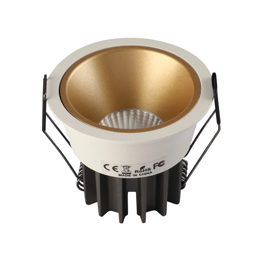 Led Downlight Recessed Ceiling Spotlight Aluminum LED Spot Light Dimmable Downlight Recessed Ceiling Lamp