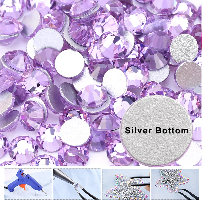 Peach Rhinestones Glitters Crystal Flatback Strass Diamond Gem Glue on Loose 3D Glitter Crystal Rhinestones For Nail Decoration Fabric & Sewing Supplies for man Fabric & Sewing Supplies