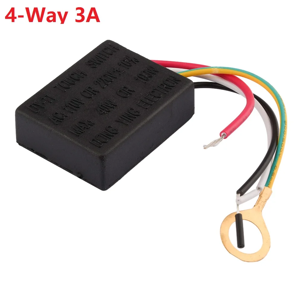 מתג חיישן מגע AC 220-240V 1Way/4Way חלקי תאורה שולחן בקרת מגע חיישן דימר לנורות מתג מנורה 15-85W מתג מגע
