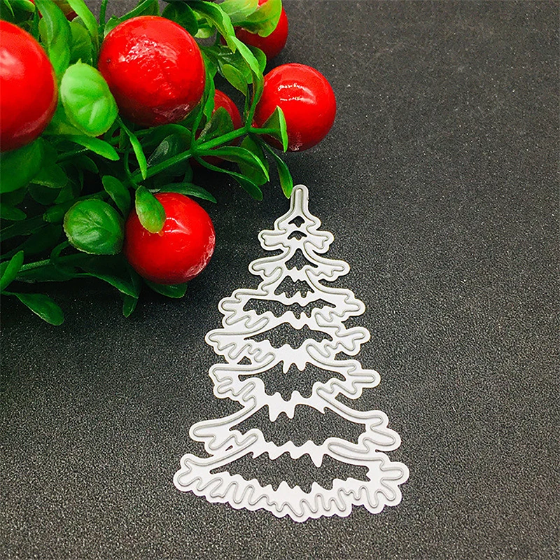 Description Picture 6 of itemChristmas Trees Metal Cutting Dies Stencil Scrapbooking DIY Album Stamp Paper Card Embossing Decor Craft New