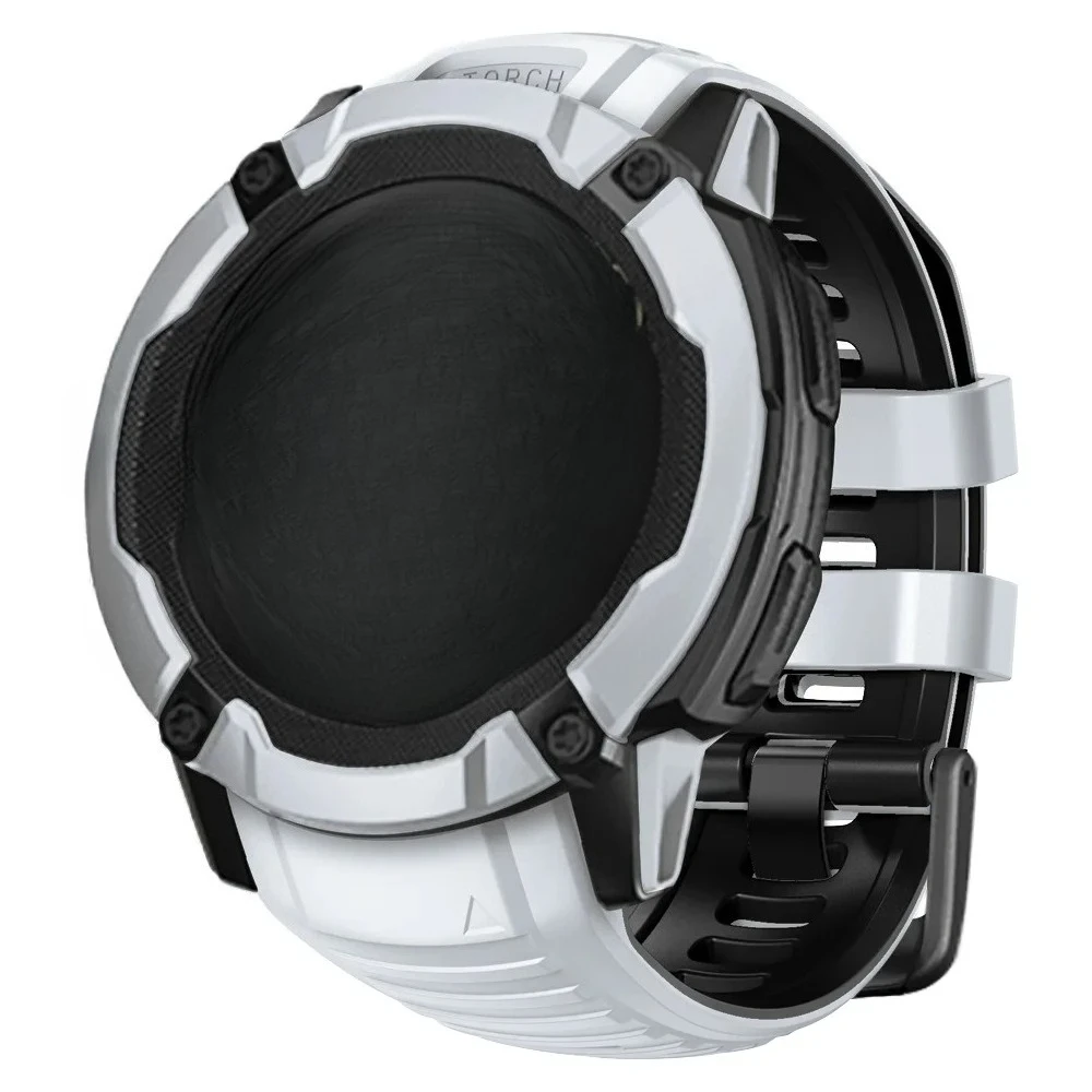 Two-Tone Sport Silicone Watch Straps - 50MM