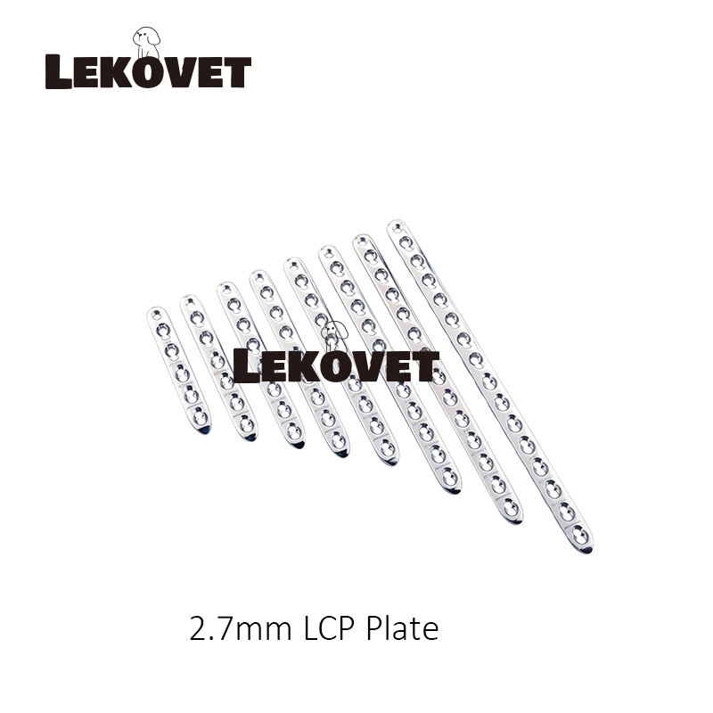 2.7mm stainless steel LCP locking compression plates VOI AO synthes Veterinary Instrument equipments animal orthopedic surgical