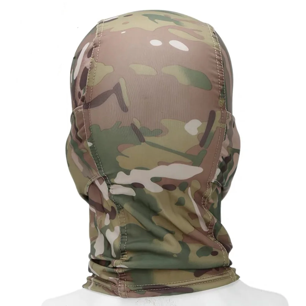Tactical Balaclava Headgear Mask Airsoft Paintball Full Face Mask Breathable Outdoor Mesh Hunting Wargame CS Protection