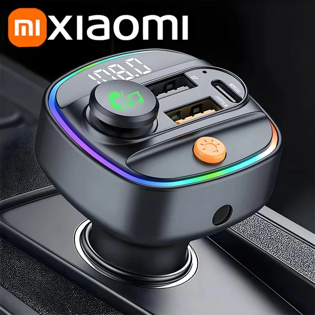 Car FM Transmitter Bluetooth with Fast Charging Adapter 1