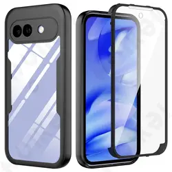 Premium Flip Wallet Phone Case with Magnetic Closure, Card Holder, Kickstand, and Shockproof Protection - Google Pixel 10A (Black)