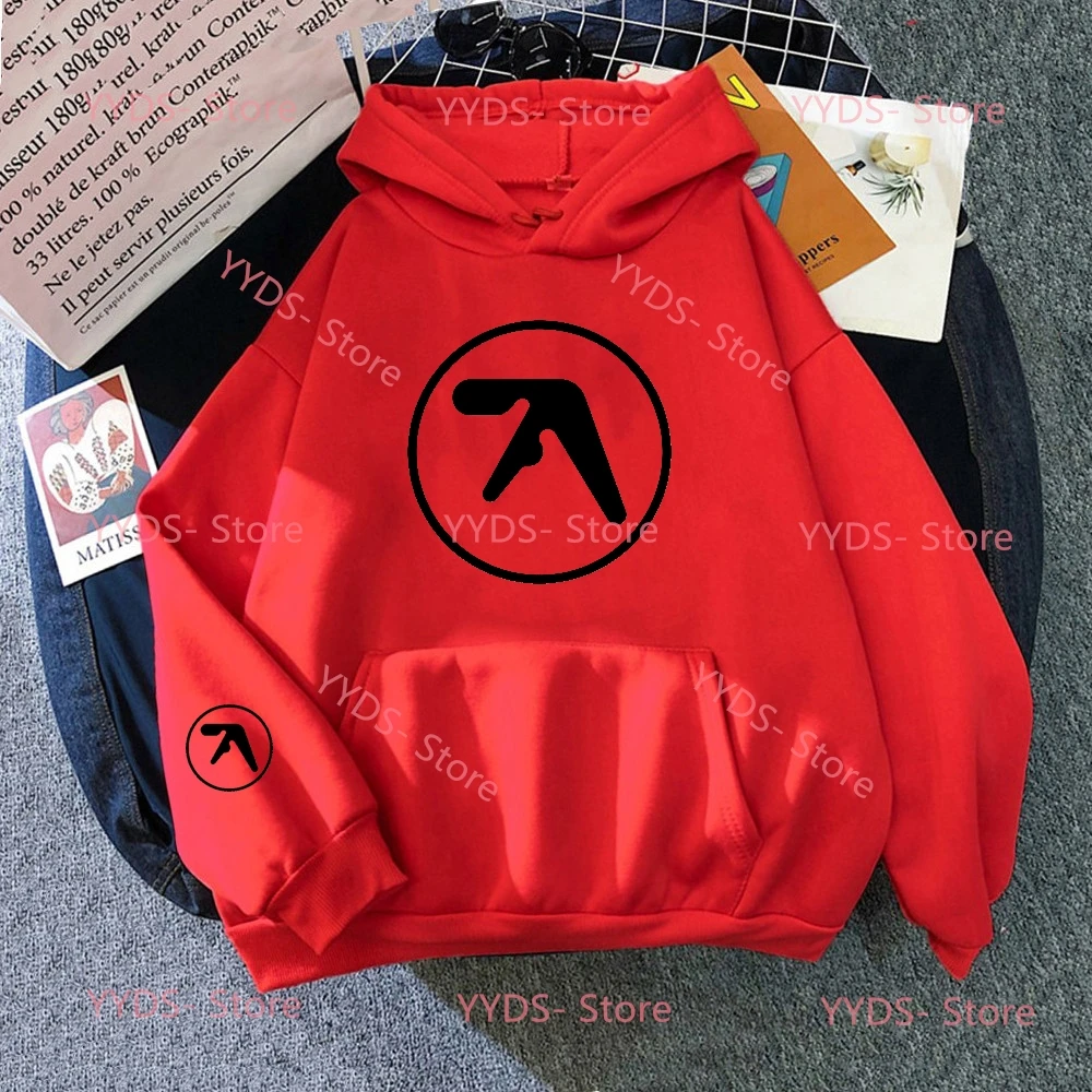 New Aphex Twin Print Hoodie Fashion Street Clothing Long