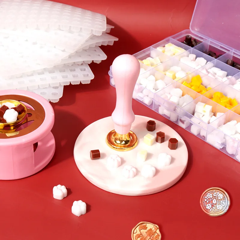 Description Picture 6 of itemWax Seal Mold Silicone Seals Stamp Pad Sealing Wax Shape Hold Silicone Mat for Wax Seal Scrapbooking & Stamping Tools