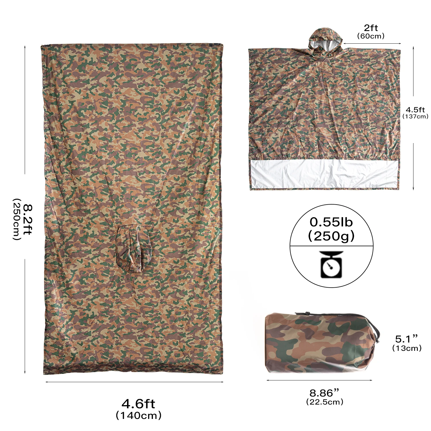 3 In 1 Outdoor Military Waterproof Raincoat Rain Coat Men Raincoat Women Awning From The Rain Motorcycle Poncho Picnic Mat waterproof raincoat motorcycle raincoat