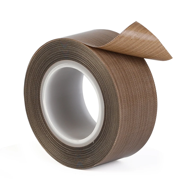 고온 저항 접착 테이프, 단열 밀봉 기계, PTFE 테이프, 0.13mm, 300 도