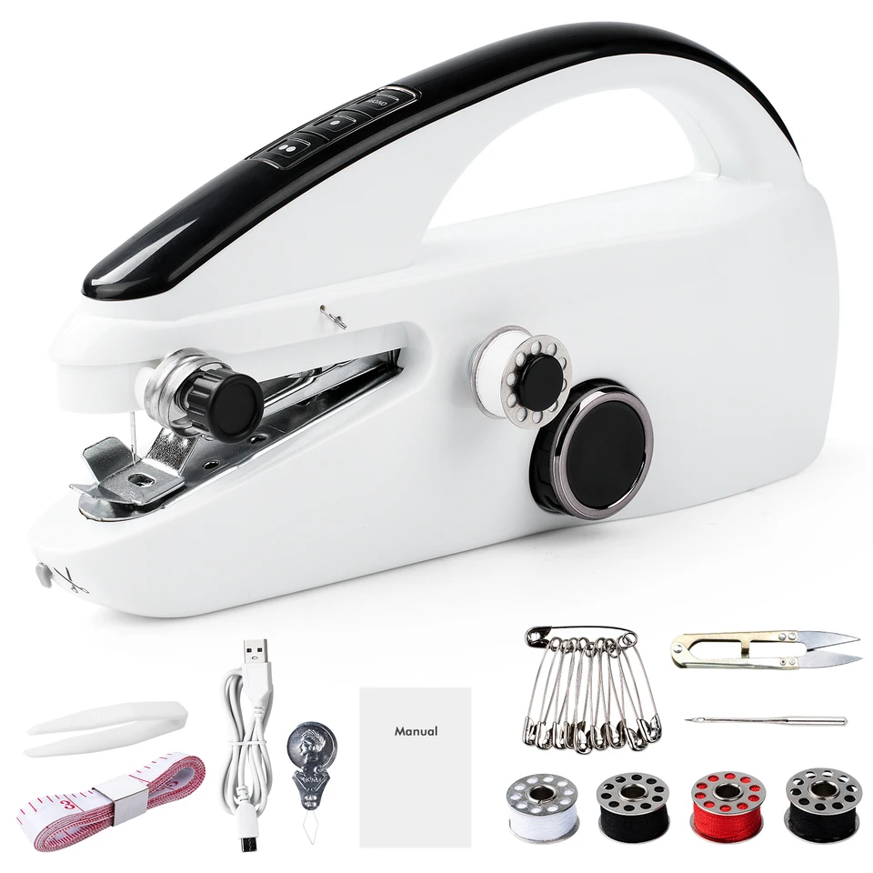 Portable Electric Mini Handheld Sewing Machine