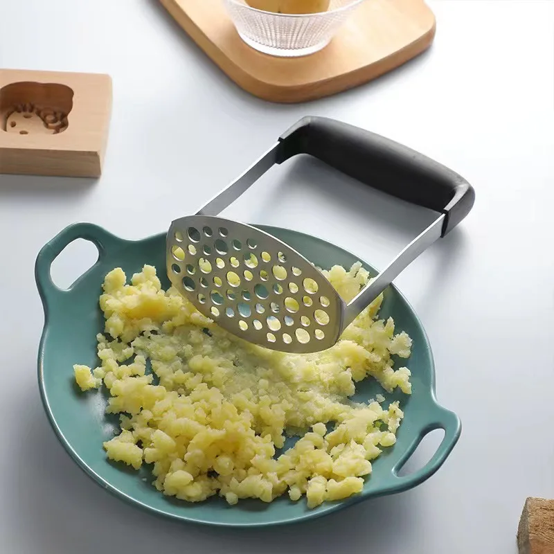 Stainless Steel Potato Masher Manual Pumpkin Grinder Multiple Shapes Vegetable Puree Crusher Kitchen Accessories potato masher