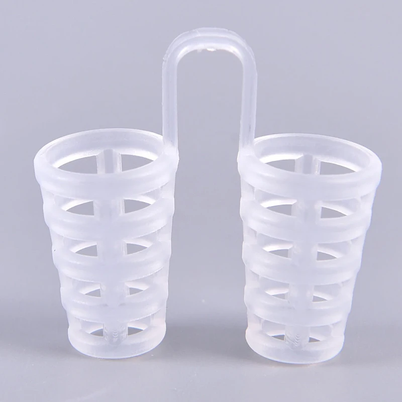 1PC Silicone Health Care Stopper Stop Snoring Nose Clips Anti Snoring Solution Anti Snore Nose Clip Anti-Snoring Apnea Sleeping