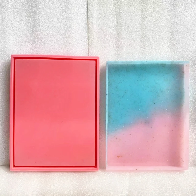 Tray Mold for Resin Silicone Tray Mold Silicone Plate Mold for Making Sided Tray Drop shipping