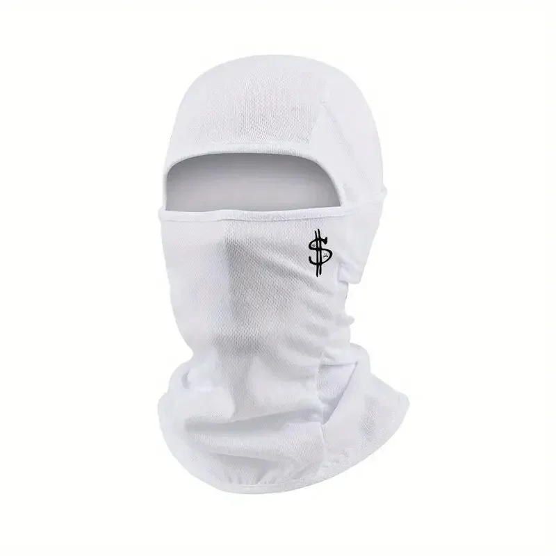 1PC Fashion Printed Balaclava Men's Summer Breathable Cycling Mask Cool Sunscreen Headcover Full Coverage Cycling Hat