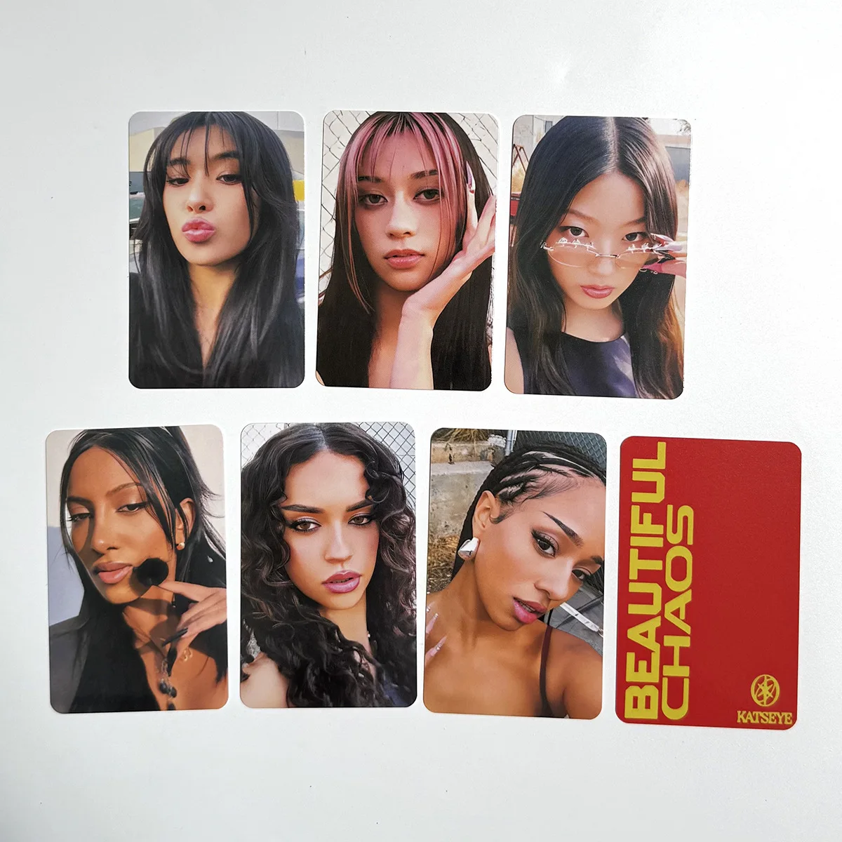 KPOP KATSEYE 6 ピース/セットフォトカードリストダニエラララミーガン