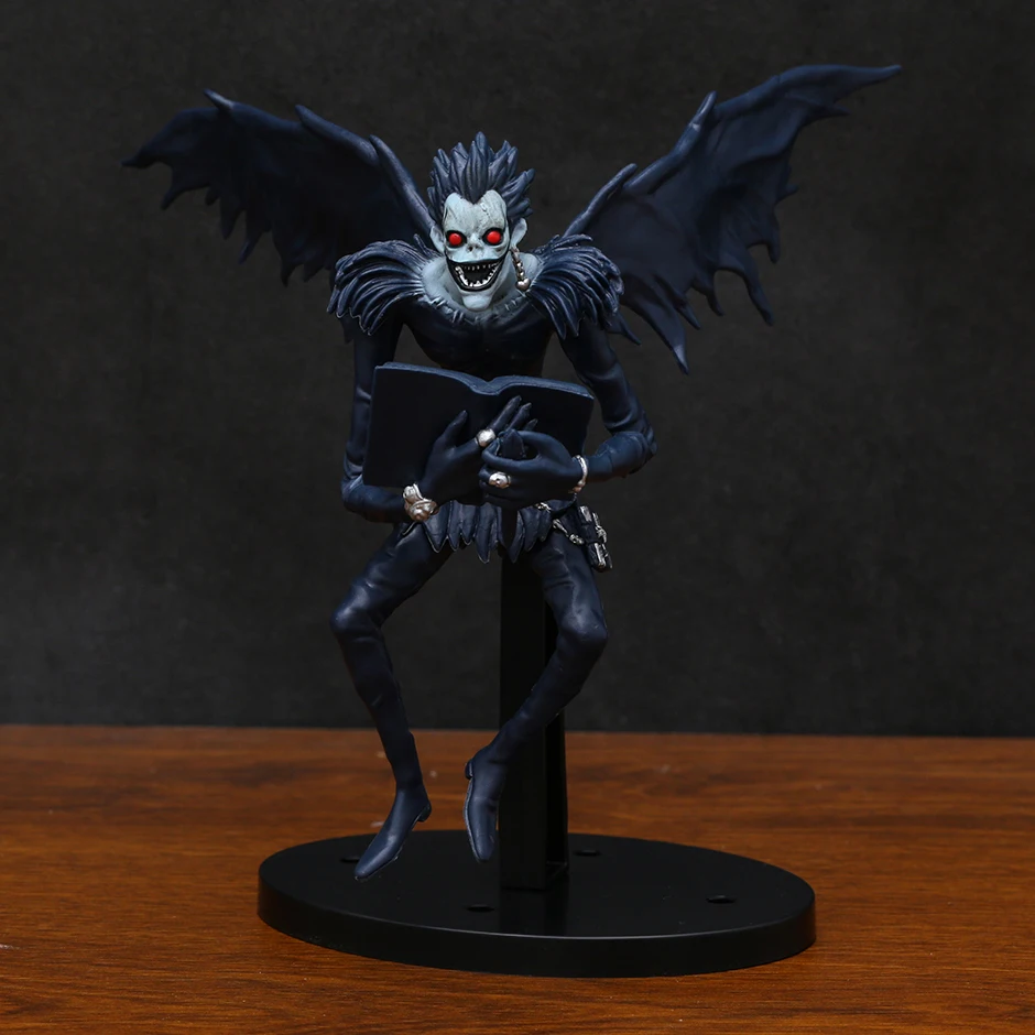 

Death Note Ryuuku Ryuk with Book PVC Figure 22cm Anime Collection Model Toy Doll Gift