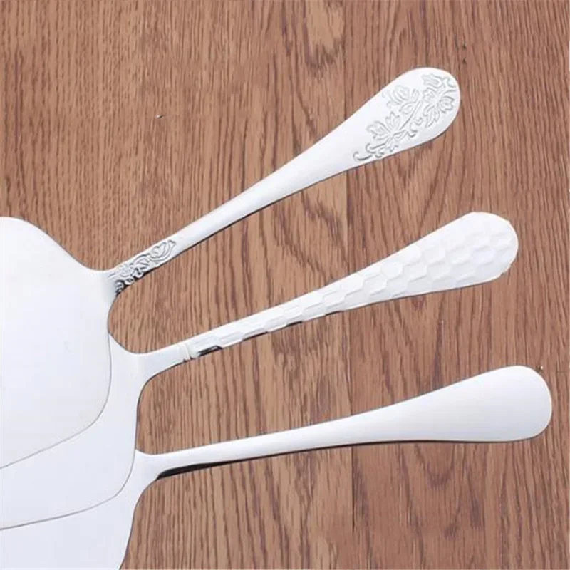 1Pc Cake Shovel Knife Pie Pizza Cheese Server Cake Divider Knives Stainless Steel Serrated Edge Server Baking Tools