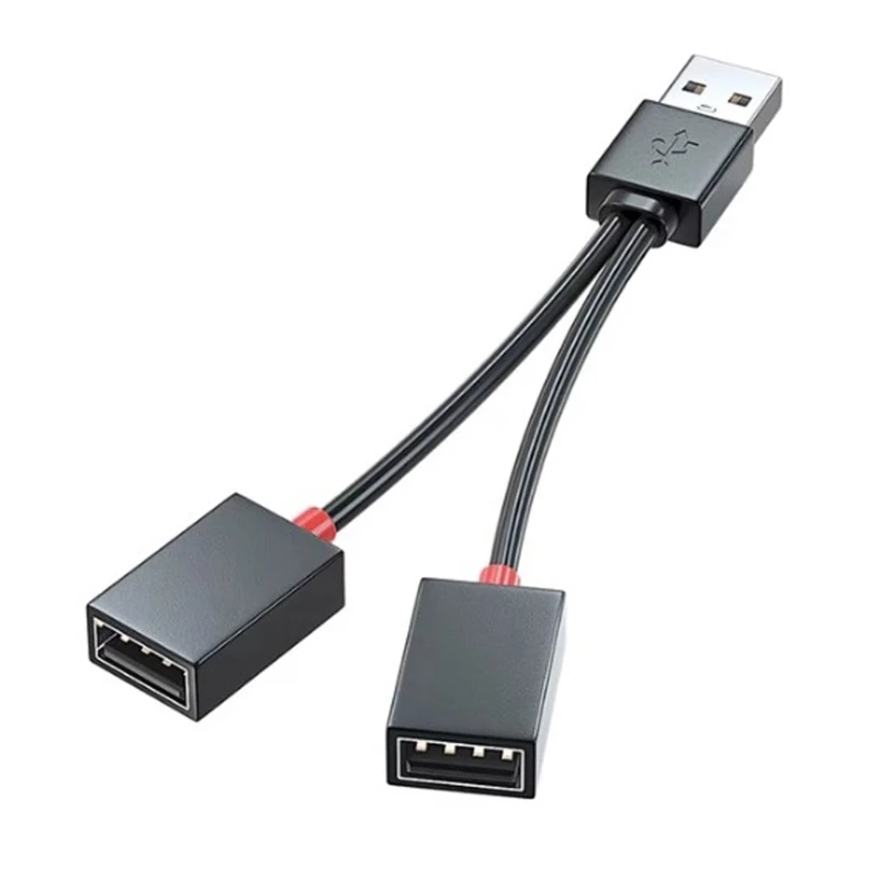 Cavo Splitter USB Y 1 Maschio A 2 Femmina - Hub Espansore Multi Porta Per Laptop, PC E Console - 30 Cm, 480 Mbps