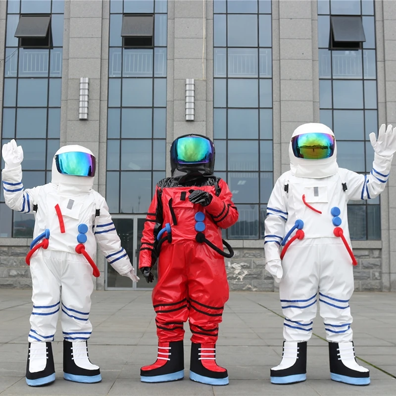 Festa di compleanno di Halloween del vestito dell'astronauta del Costume  della mascotte dello spazio di alta qualità di vendita calda con le scarpe  del guanto dello zaino trasporto libero - AliExpress