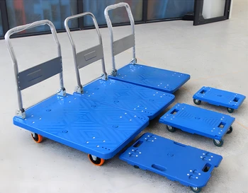 Durable Heavy Duty Transport Tool Carts150KG Platform Truck Cart 300kg 1