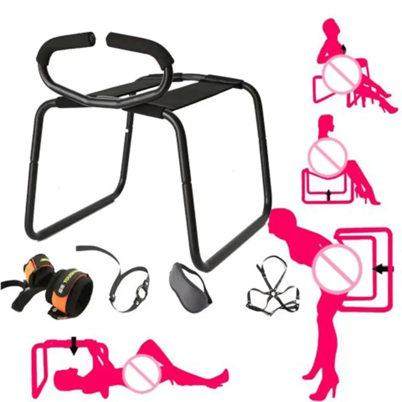 Toughage Sex Chair Elasticity Seat Bounce Elasticity Stool Multifunctional Toy Adult Sex Toys For Couples Bedroom Pleasure Life