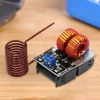 120W Mini ZVS Induction Heating Board DC 5-12.0V Input Voltage Heating Driver High Frequency Power Supply Module 2