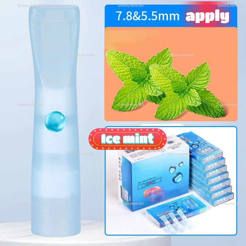 

5.5mm and 7.8mm Thickness Universal Disposable Fruit-flavored Popper Mouthpiece Filter, Tar Filter Mouthpiece Gift 2024 H69580