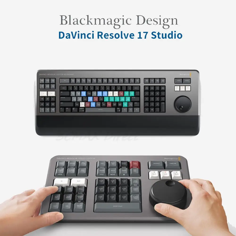 Blackmagic Design DaVinci Resolve 17 Studio with Speed Editor