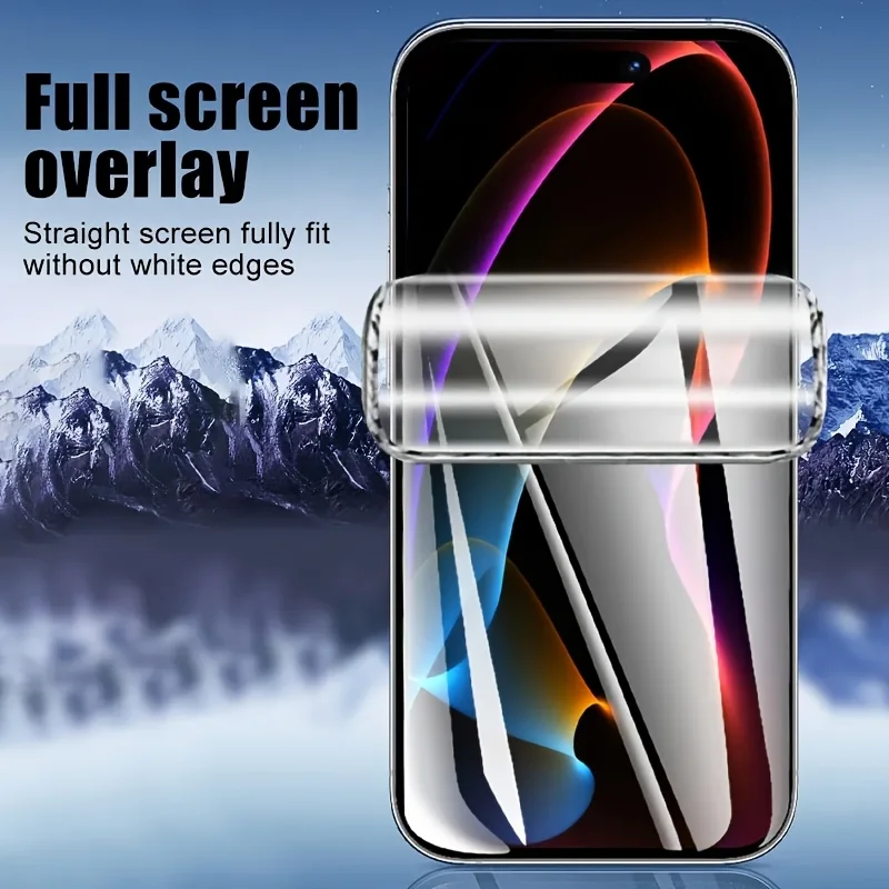 High-Quality Soft Hydrogel Protective Screen Protector Film (1-5 Pack)