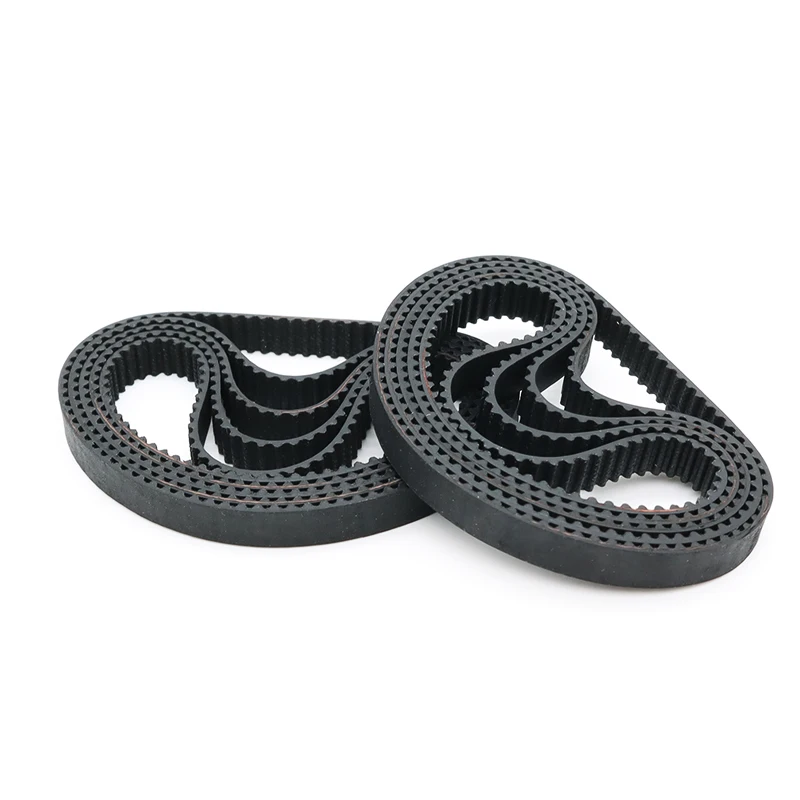 2GT 고무 폐쇄 루프 타이밍 벨트 폭 6mm 길이 184 186 190 196 202 208 214 220 226mm GT2 드라이브 벨트 컨베이어 톱니 벨트