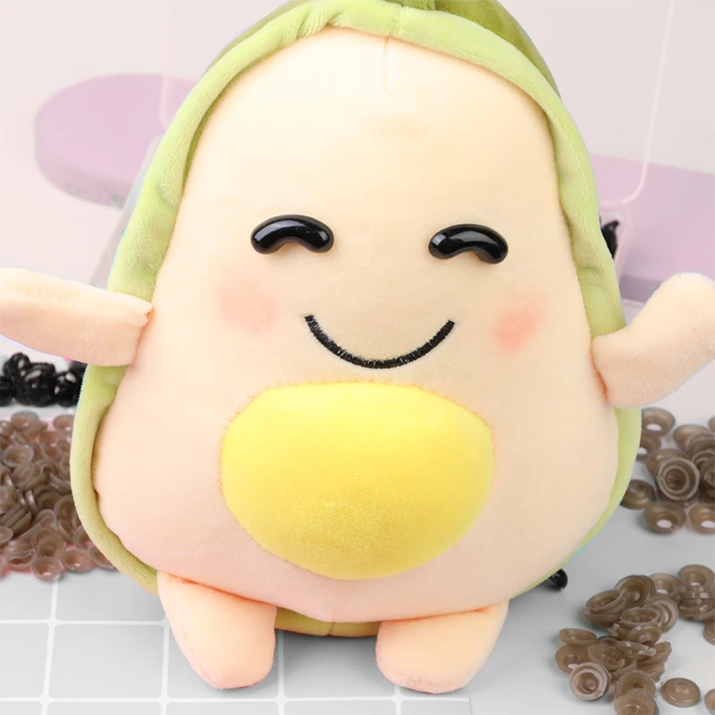 586Pcs DIY Wool Felting Plastic Safety Eyes Kit Noses Doll Making Stuffed Animals Felt Needle Accessories