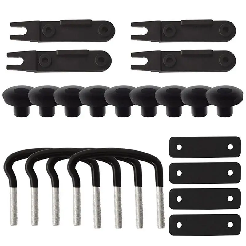 

Roof Luggage Accessories Bag U Bag Buckle Metal Fixing Parts Sticker Pad Quick Clip Quick Release Bandage Strip