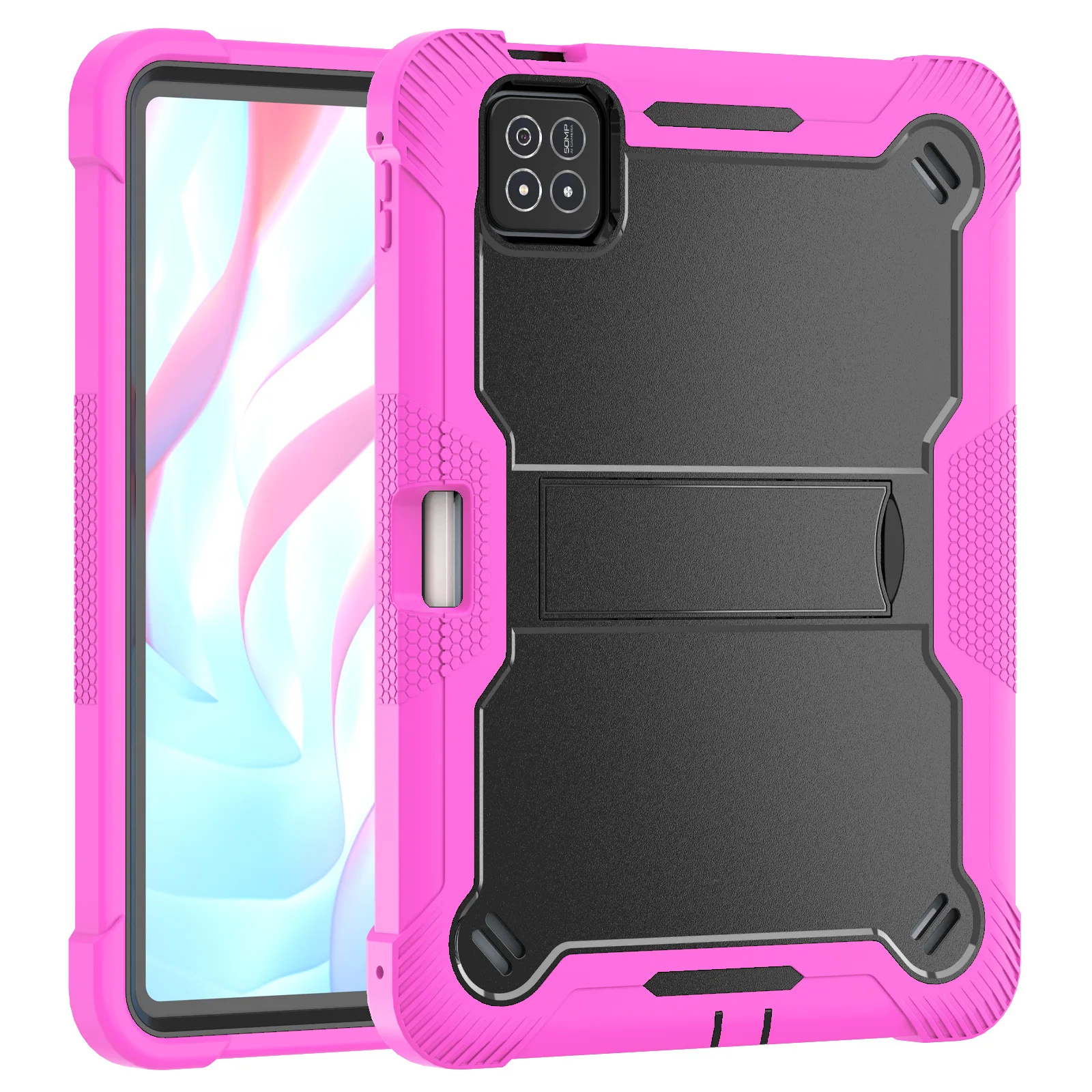 Enhanced Protective Stand Tablet Case - Thick Shockproof Cover