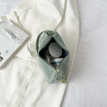 سروال قصير سلسلة حقيبة كتف مفردة عصرية حمل حقيبة خفيفة الوزن الإبط حقيبة يد الاتجاه خمر حقيبة نسائية للاستخدام اليومي 4