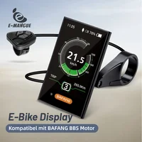 Bafang-Affichage de vélo électrique DPC18, port de charge USB, compteur de vitesse pour moteur à entraînement central, BBS01B, BBS02B, BBSHD 1
